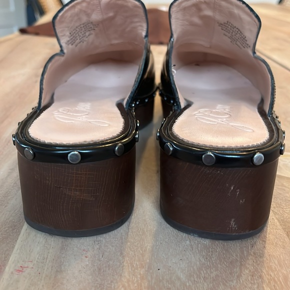 JCrew Black Dakota Tassel Clogs - Picture 6 of 8